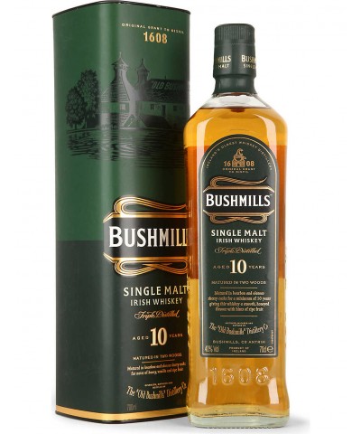Bushmills 10YO Single Malt Irish Whisky 700ml